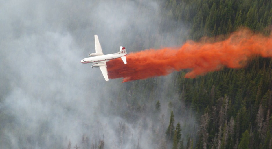 Conair is one of the world's leading providers of fixed wing aerial firefighting aircraft. Click to enlarge.