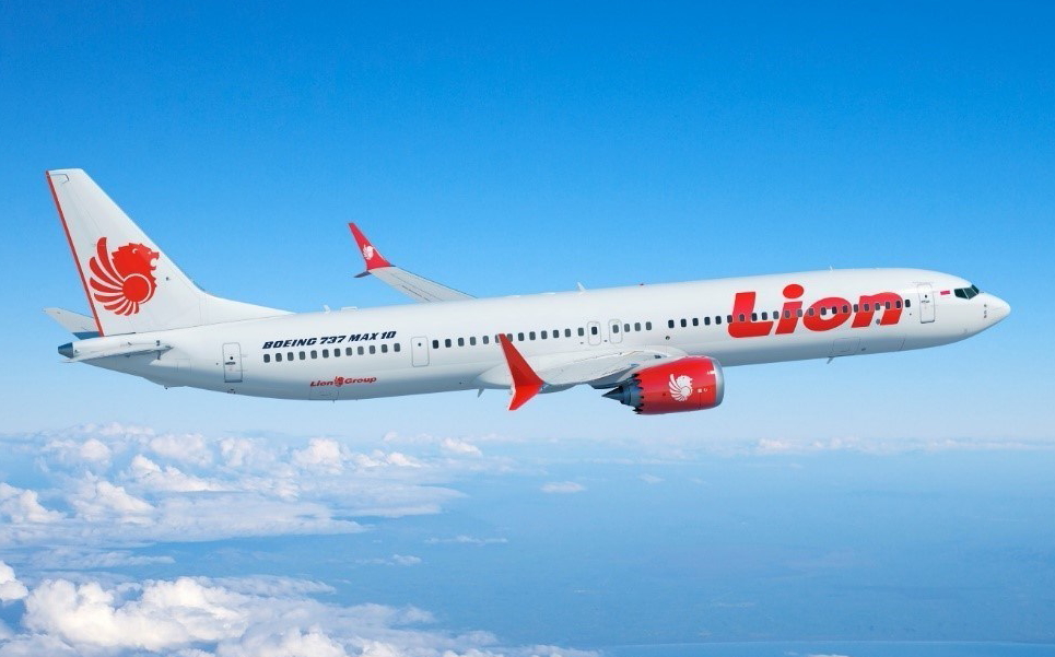 Lion Air Boeing 737 MAX 10. Click to enlarge.