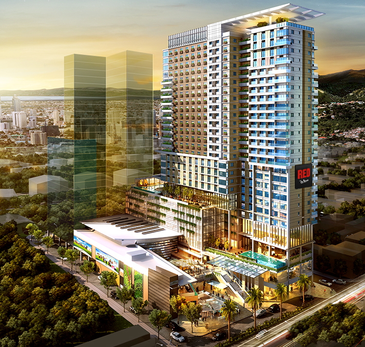 Scheduled to open in Q4 2021, Radisson RED Cebu Mandaue will form part of Astra Centre, a major new mixed-use development by Cebu Landmasters. Click to enlarge.