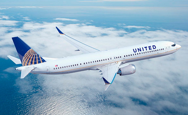 United Airlines B737 MAX 9. Click to enlarge.
