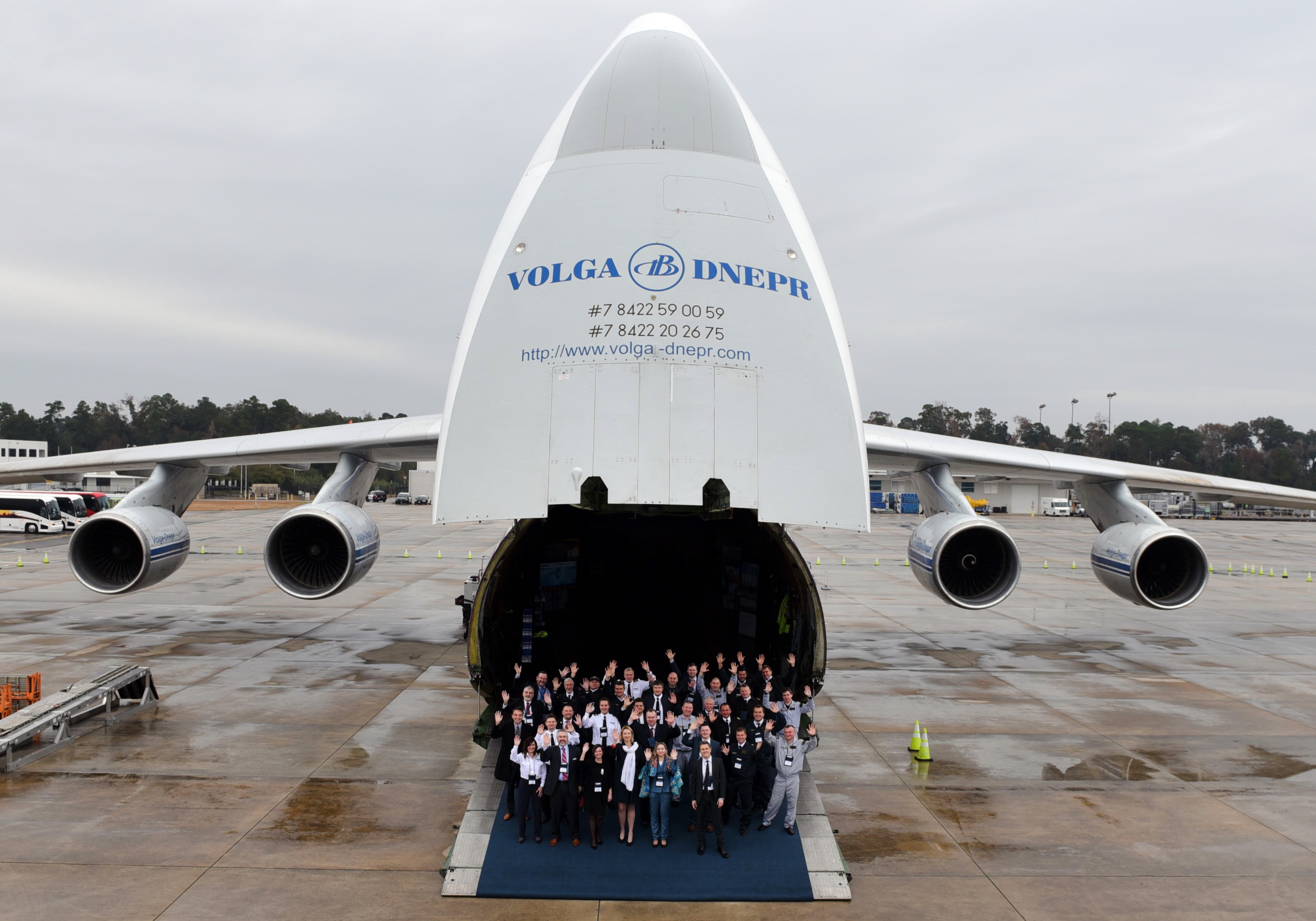 Volga-Dnepr, one of the world’s largest cargo airline operators and a leader in the transportation of oversized and super-heavy cargo, has opened an Operations Base at Houston George Bush Intercontinental Airport. Click to enlarge.