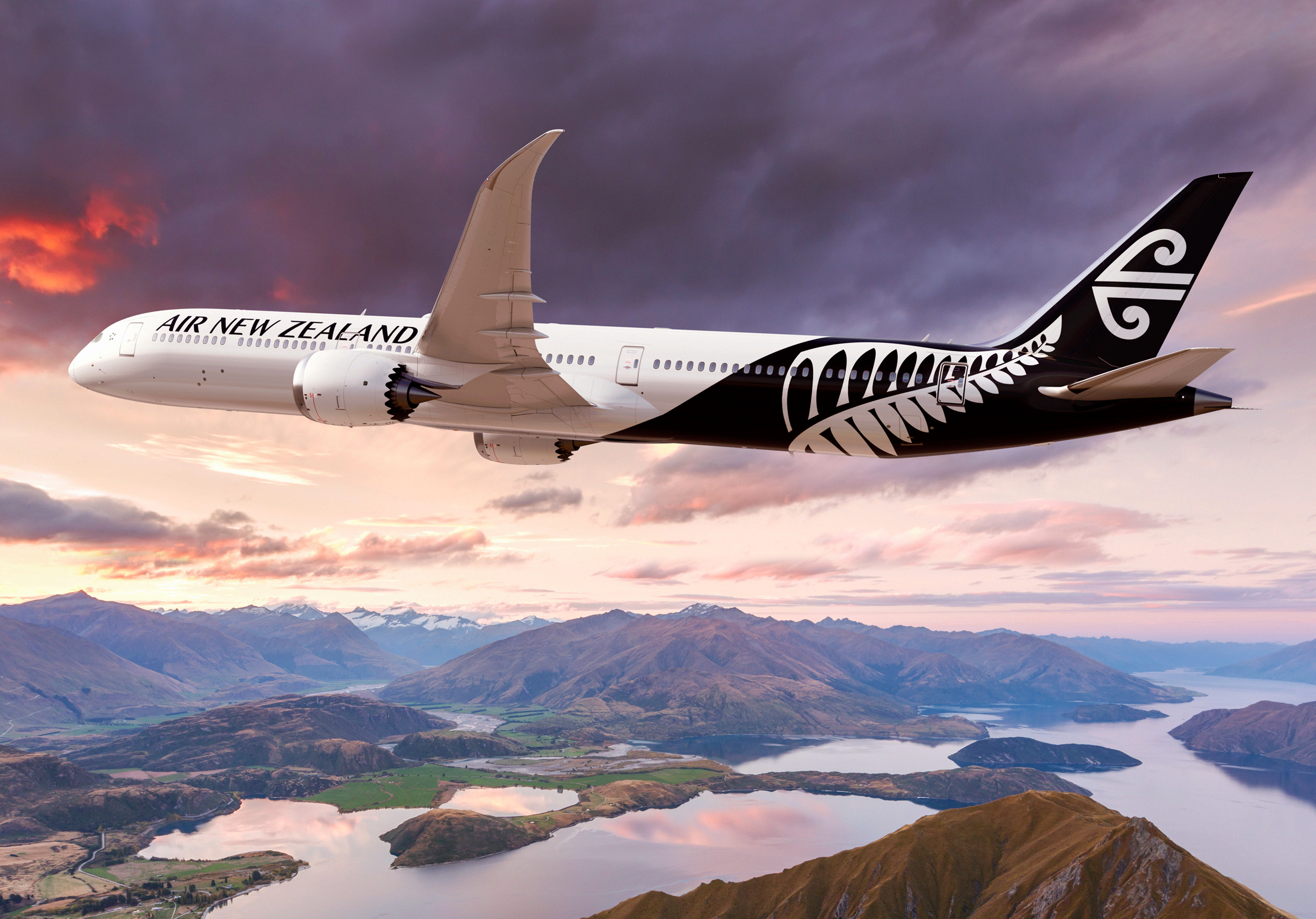 Air New Zealand has unveiled plans buy eight Boeing 787-10 airplanes, valued at $2.7 billion at list prices. The 787-10 is the largest member of the Dreamliner family. At 224 feet long (68 meters), the 787-10 can serve up to 330 passengers in a standard two-class configuration, about 40 more than the 787-9 airplane which Air New Zealand already operates. Click to enlarge.