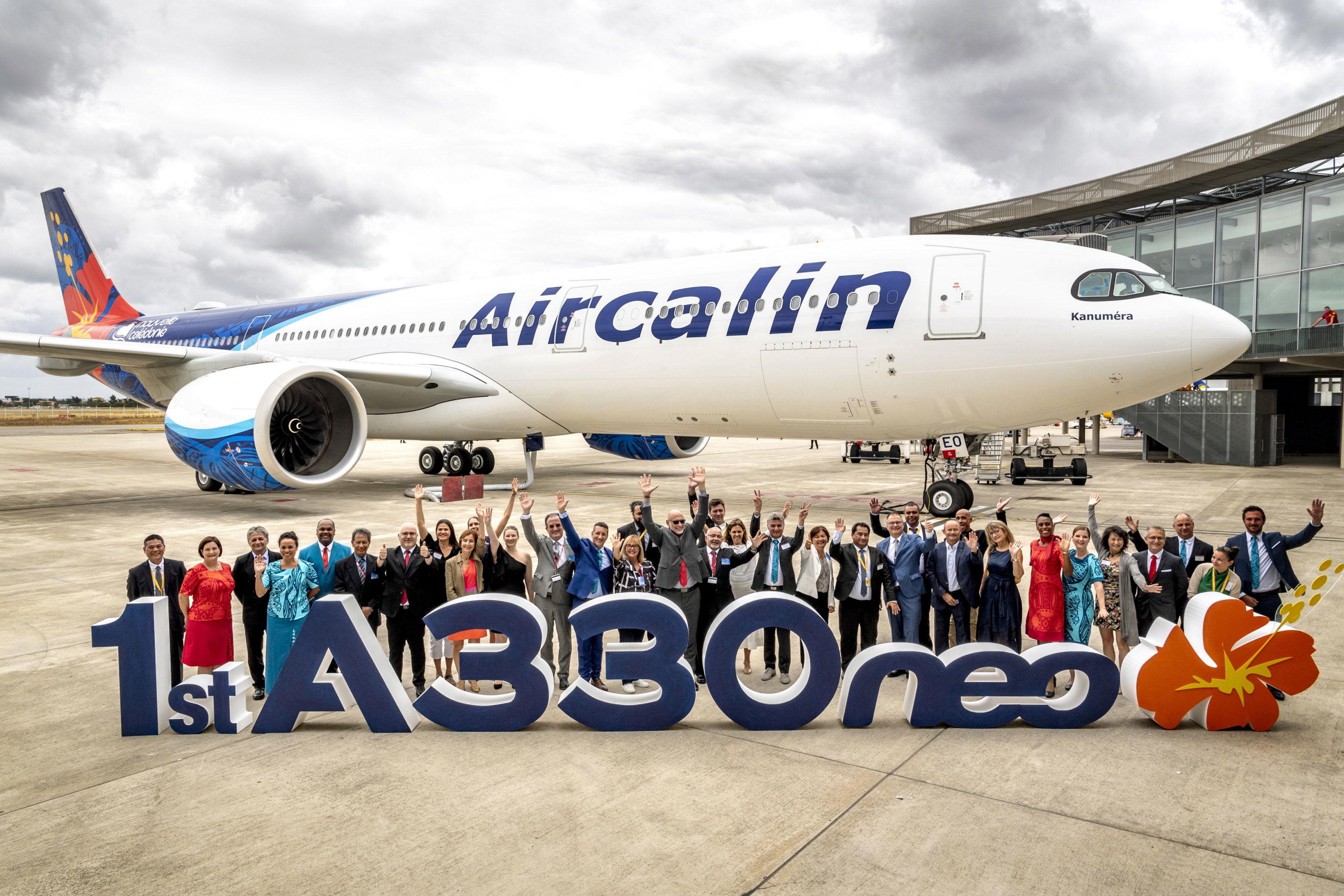 Aircalin Airbus A330neo. Click to enlarge.