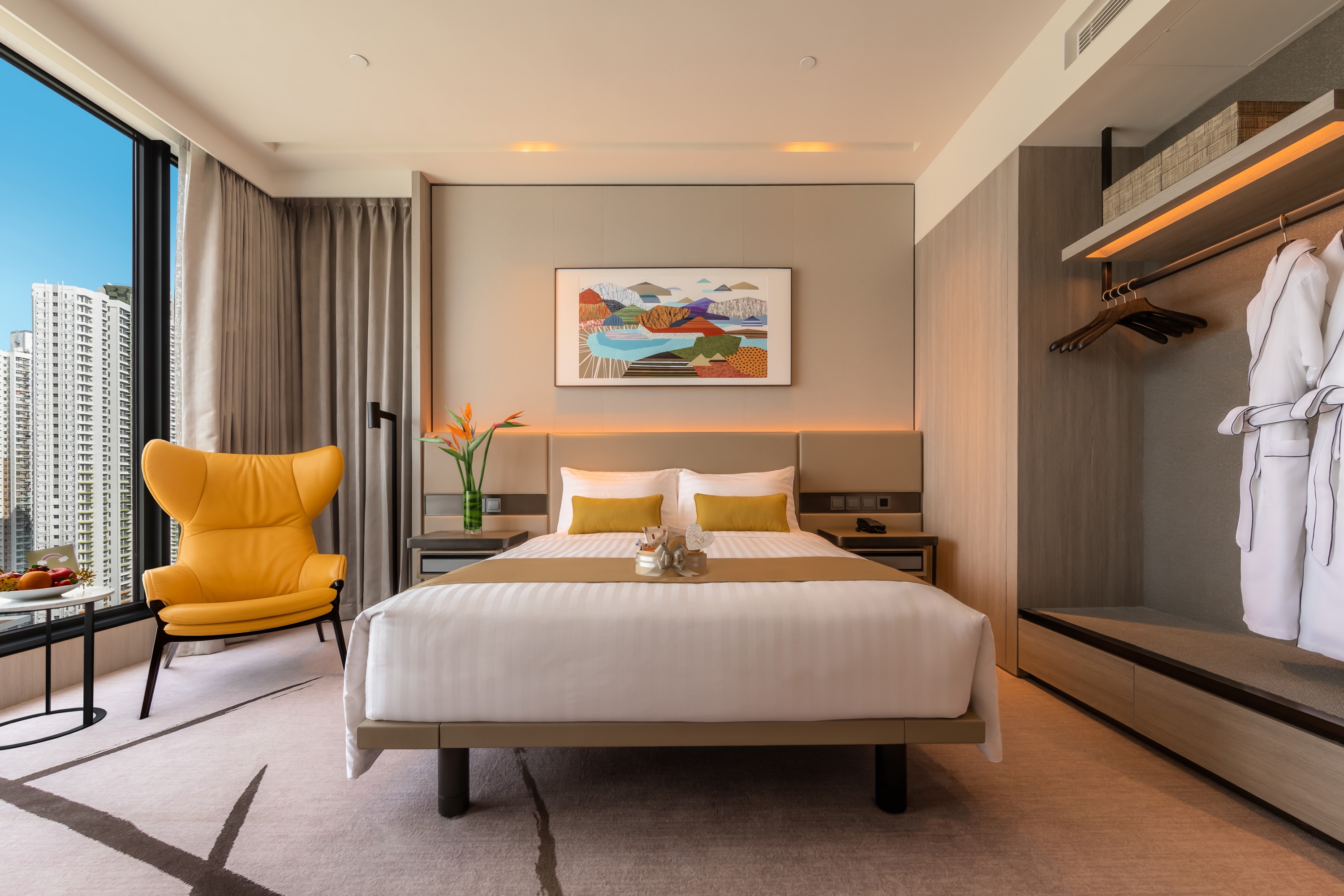 Standard Room at Alva Hotel by Royal in Shatin, Hong Kong. Click to enlarge.