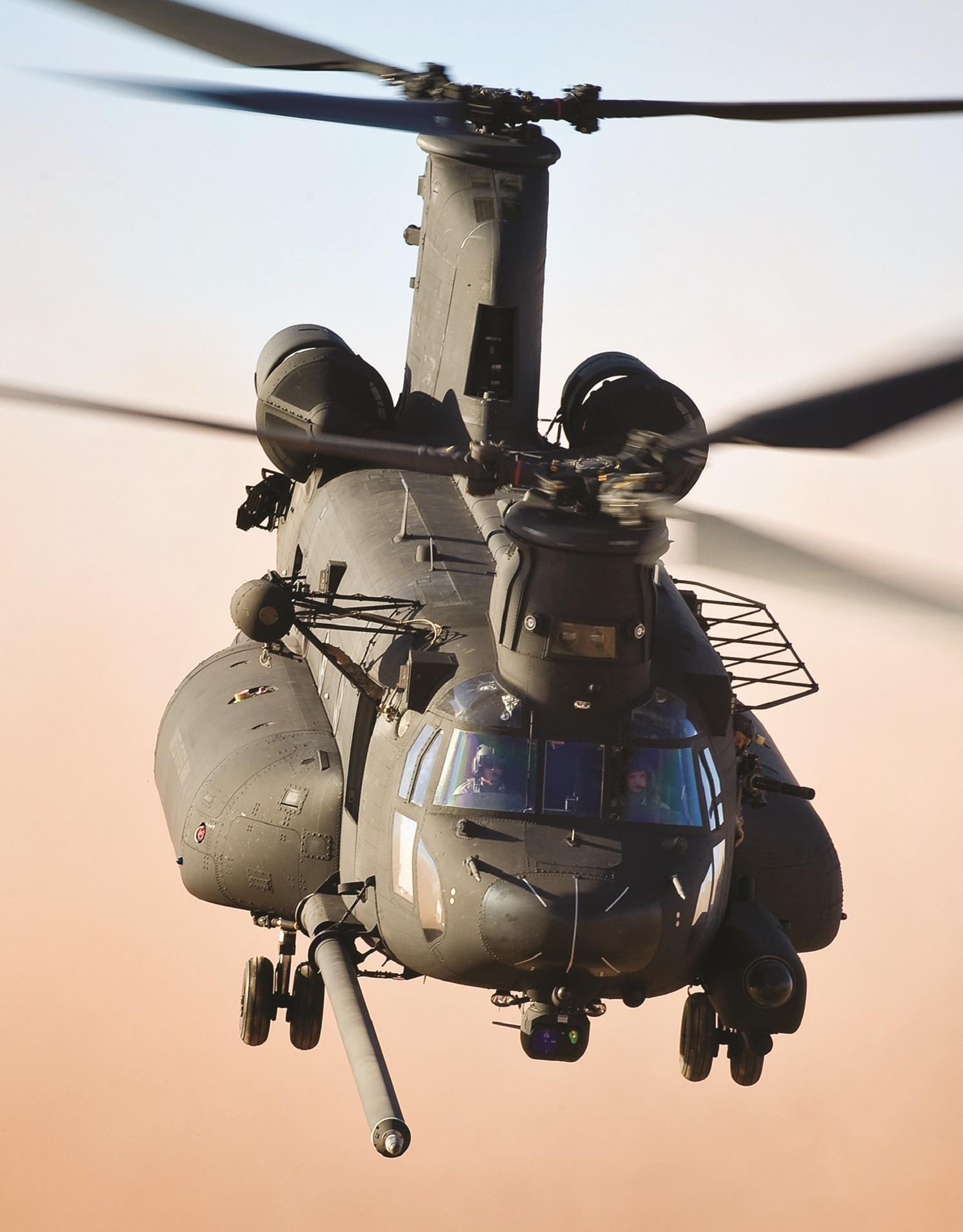 Boeing has confirmed that it will build next-generation MH-47G Chinooks for the U.S. Army Special Operations Aviation Command.. Click to enlarge.