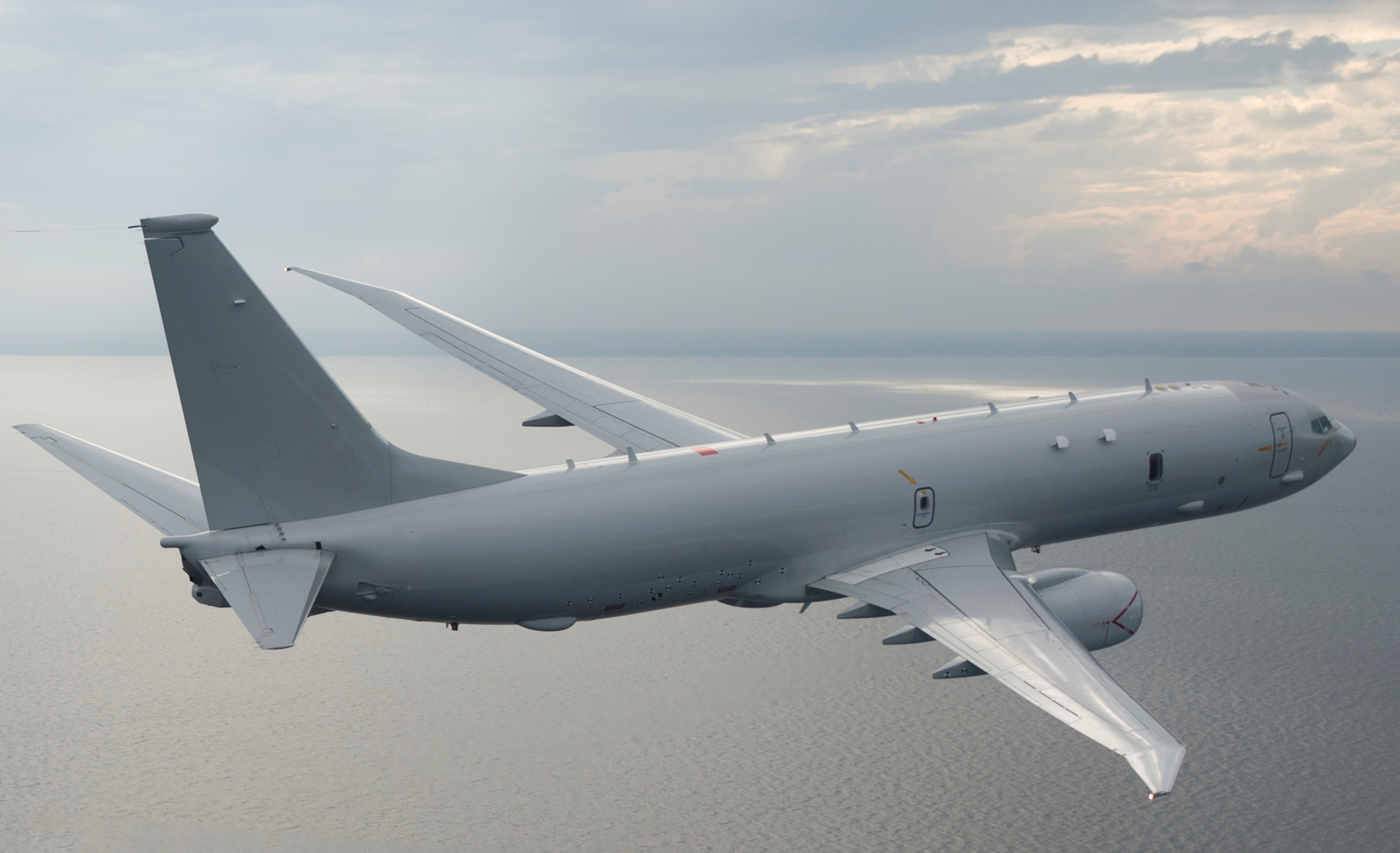 Boeing P-8A Poseidon. Click to enlarge.