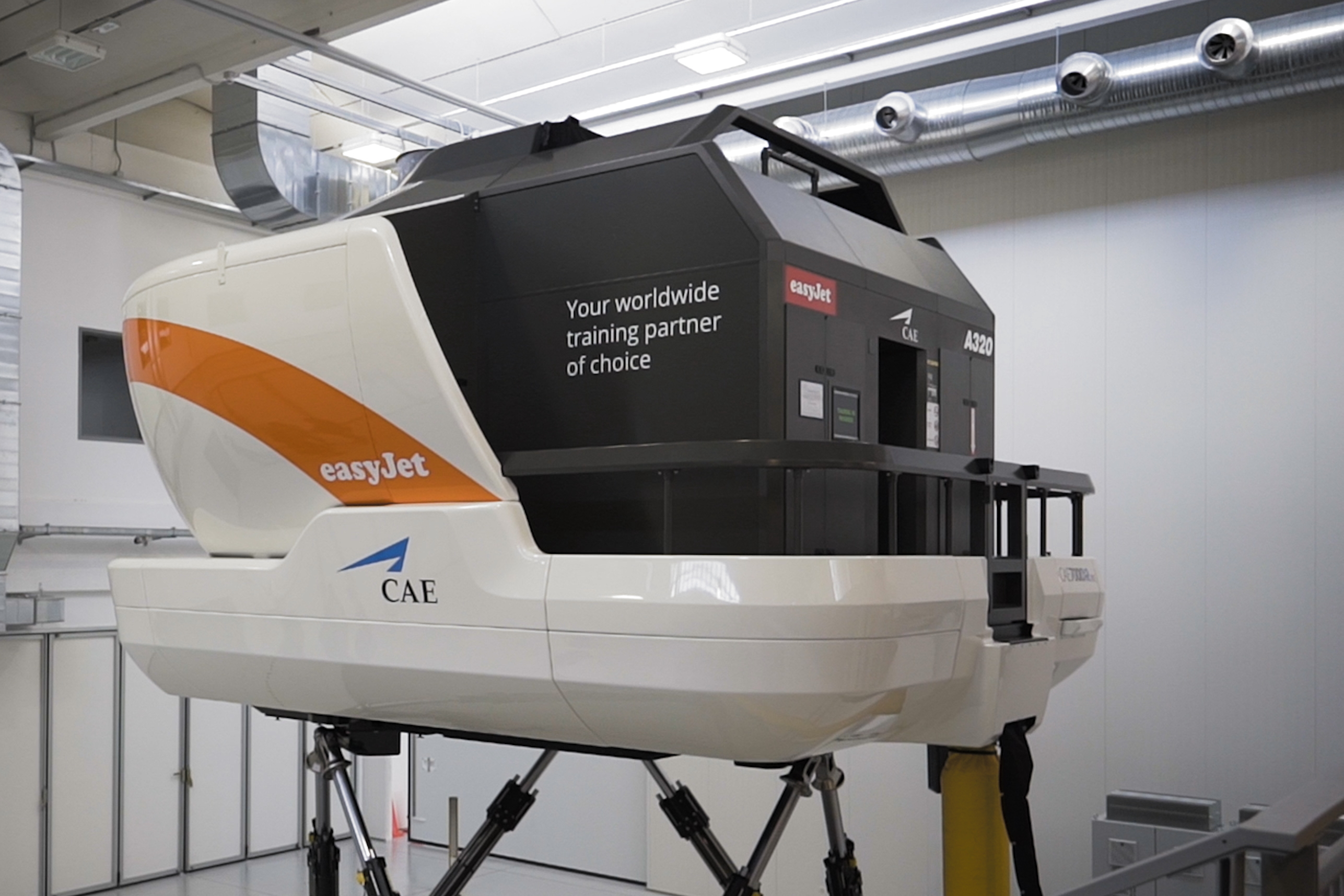 CAE and easyJet have opened a training centre near Milan Malpensa airport in Lombardy, Italy.  After London Gatwick and Manchester, this is the third new training centre that CAE has inaugurated in the last month to support the pilot training needs of easyJet across Europe. Click to enlarge.