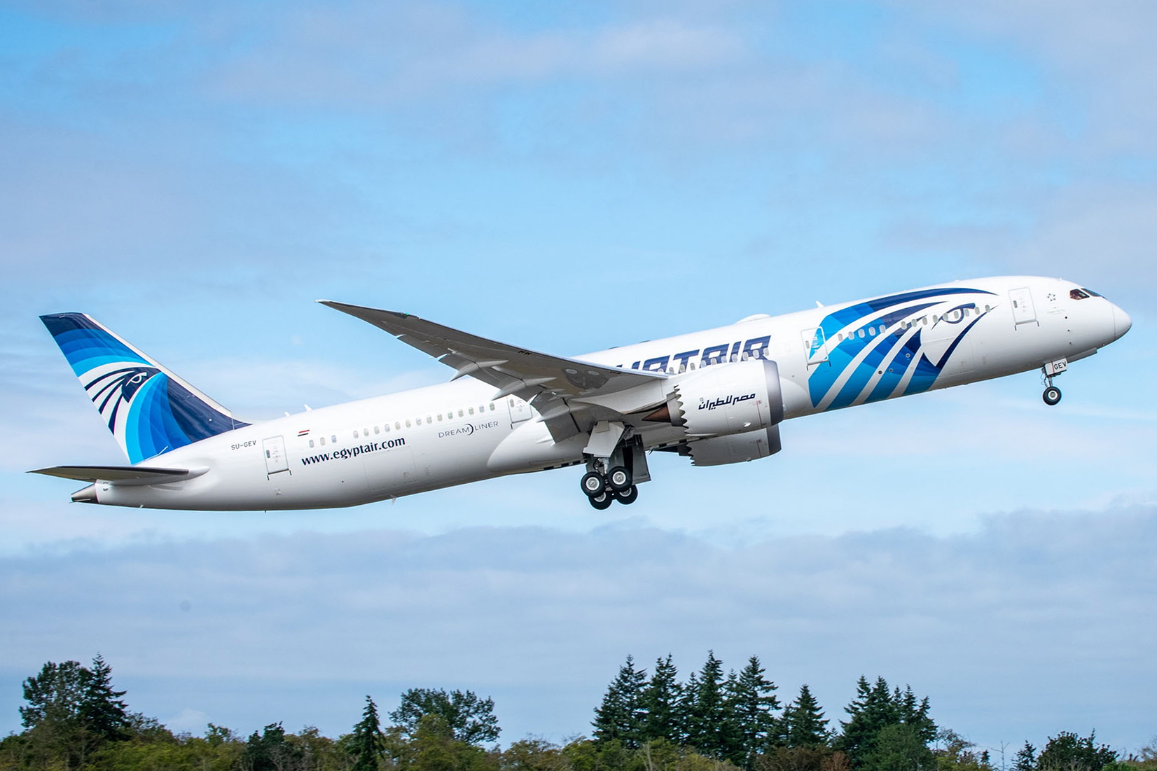 EgyptAir Takes Delivery of 5th Boeing 787-9 Dreamliner. Click to enlarge.