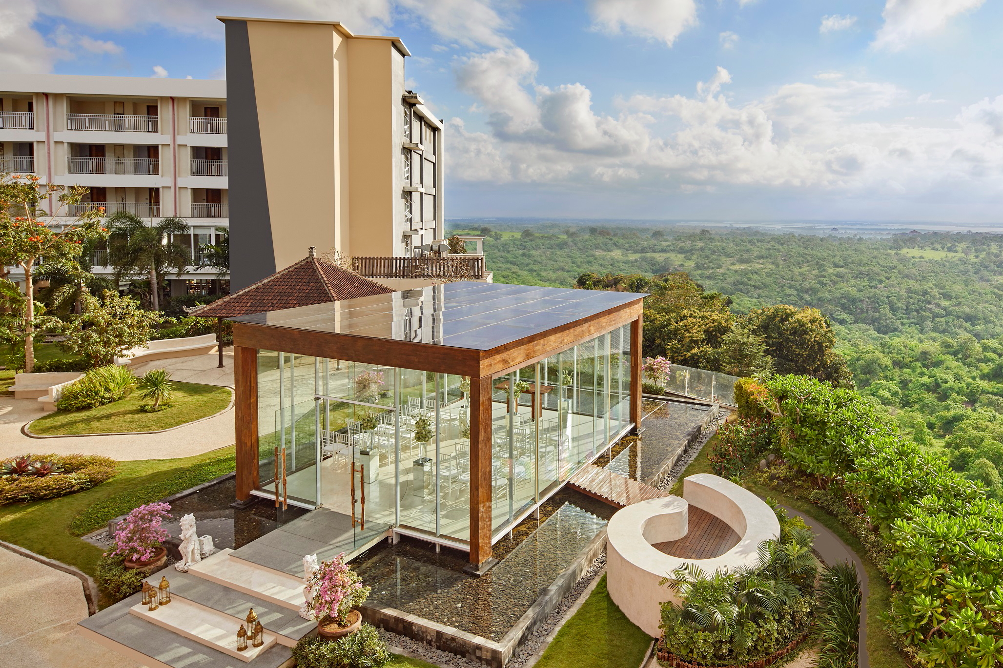 Glass Chapel at Four Points by Sheraton Bali Ungasan. Click to enlarge.