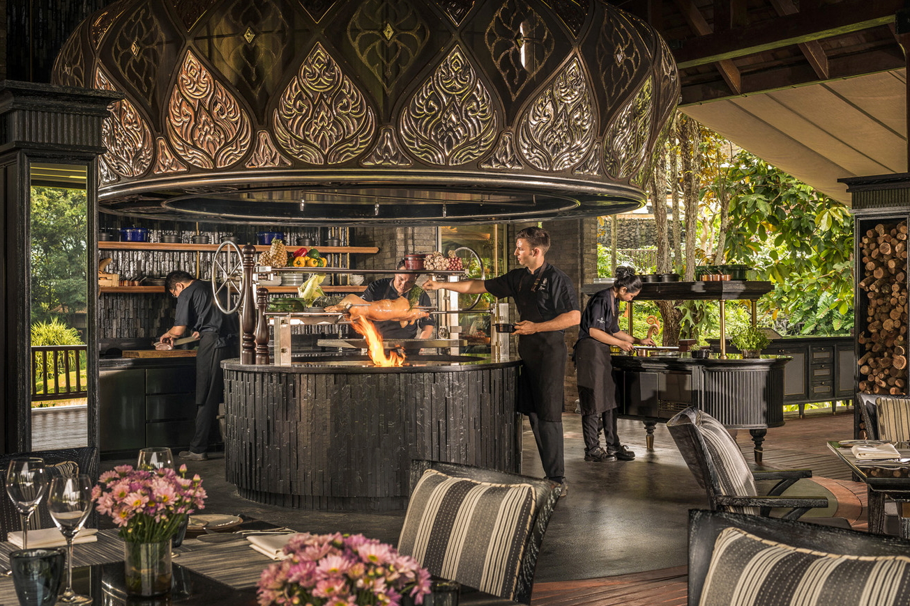 The Four Seasons Resort Chiang Mai has opened Char, a new restaurant that pays homage to the age-old tradition of grilling. Focused on farm-to-table ingredients and premium cuts of meat, more than 60 percent of the ingredients are sourced from local farms in Northern Thailand. Click to enlarge.