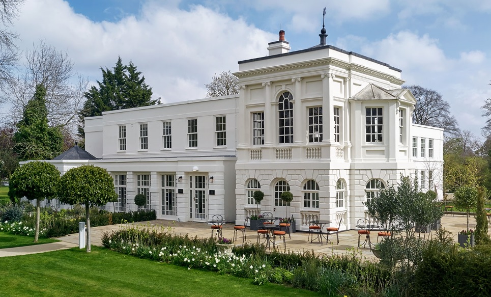 World of Hyatt loyalty programme members can earn and redeem points and enjoy on-property benefits at SLH properties such as the Monkey Island Estate on the River Thames near Bray in Berkshire, England Click to enlarge.