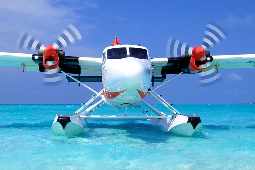 Trans Maldivian Airways (TMA) is the world’s largest seaplane operator Click to enlarge.