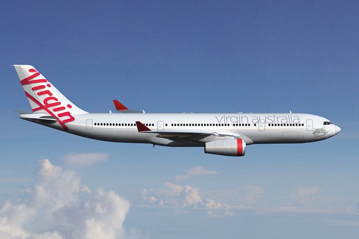 Virgin Australia Airbus A330. Click to enlarge.