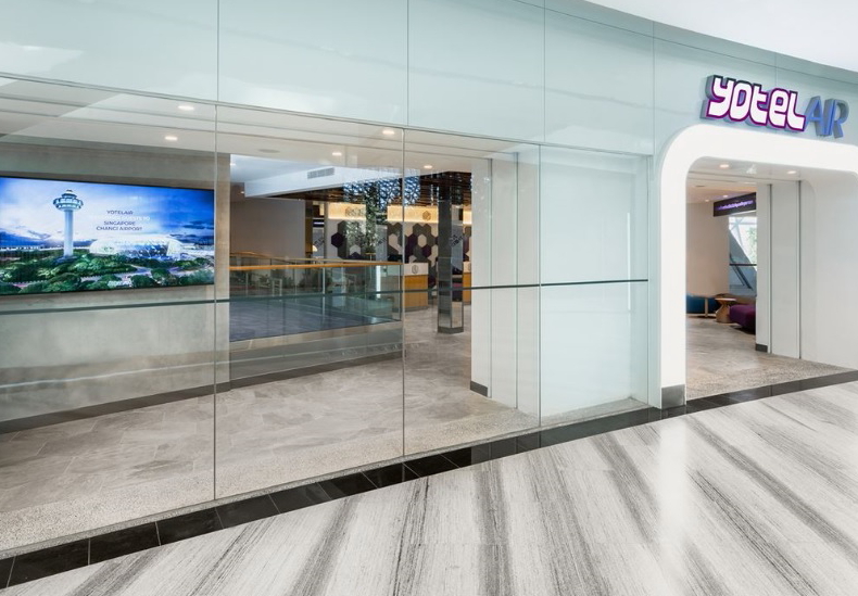 Yotelair Singapore Changi Airport is one of the finalists for the Reggie Shiu Development of the Year 2019 Award at HICAP 2019. Click to enlarge.