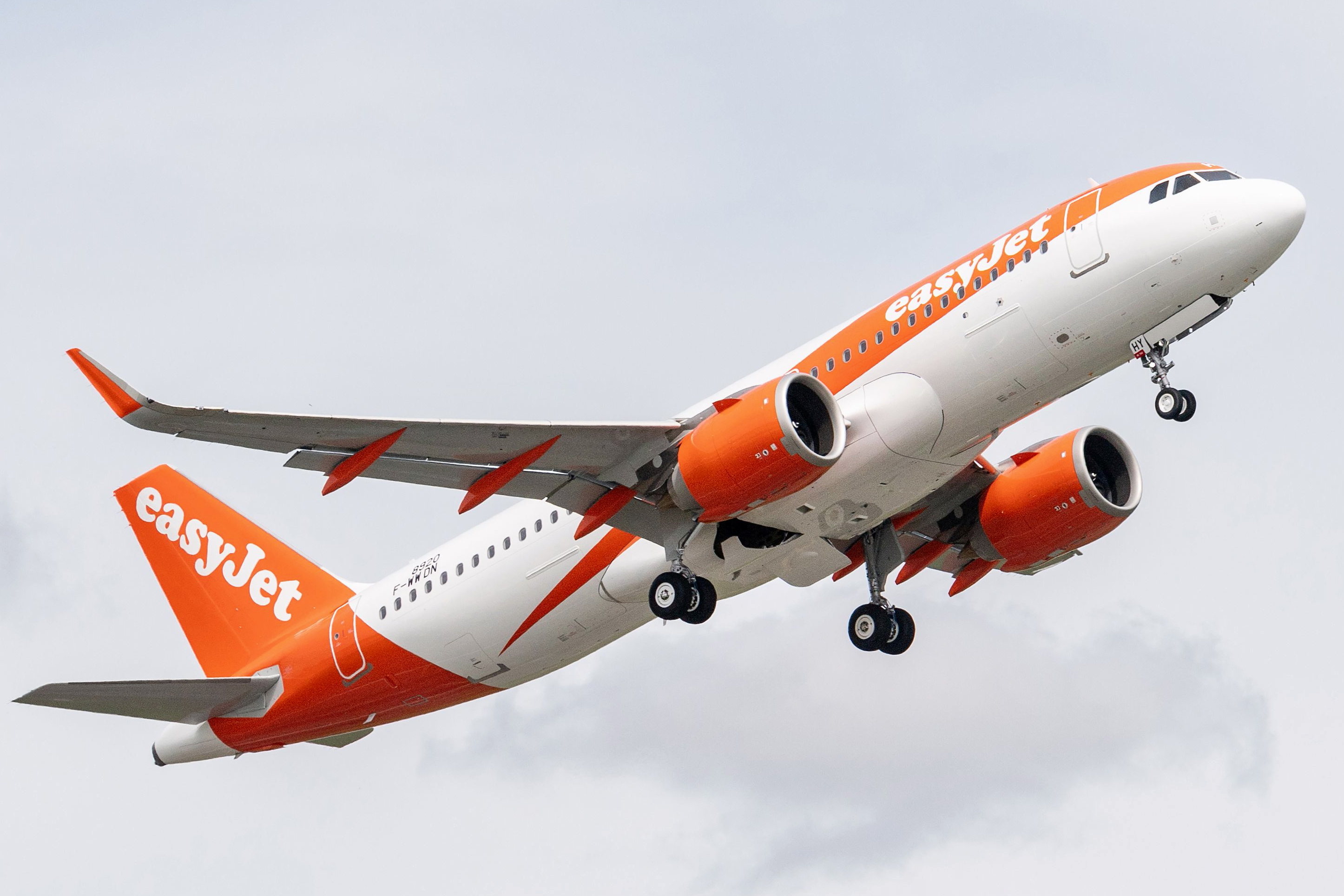 easyJet A320neo. Click to enlarge.